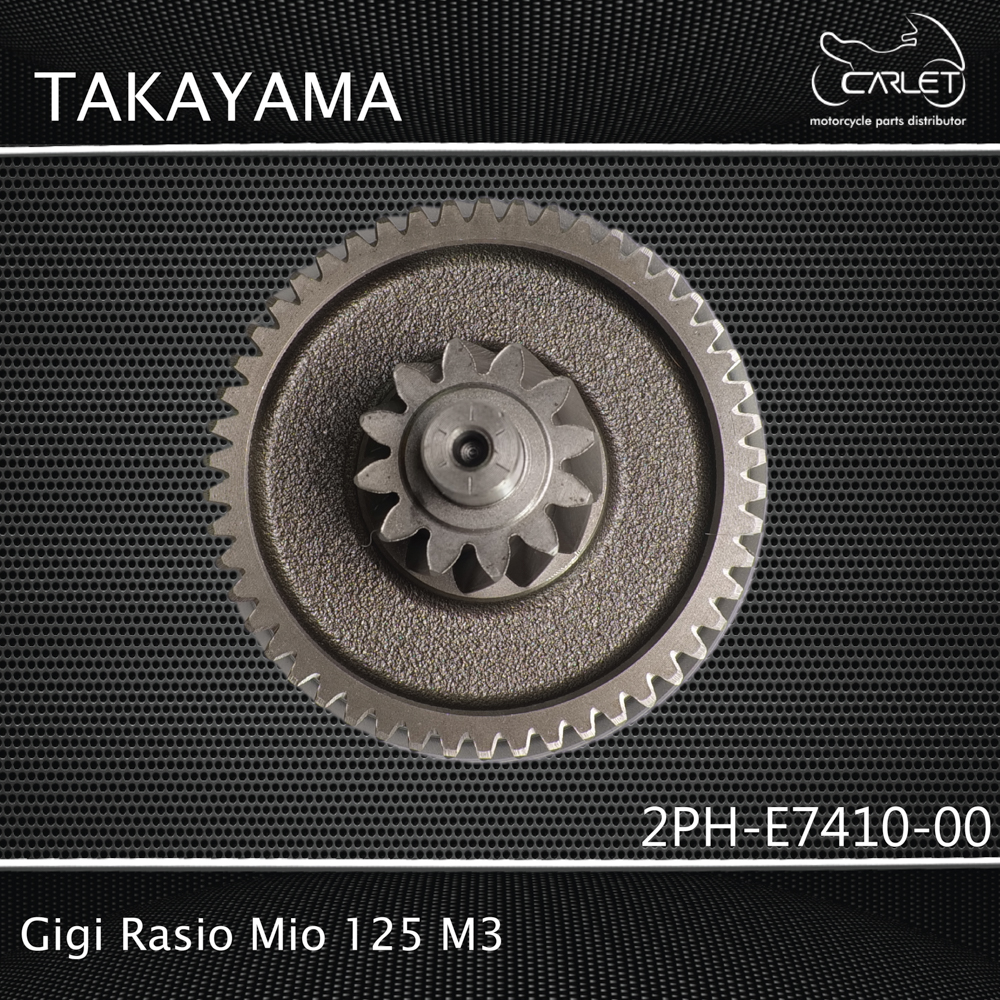 Takayama Gigi Rasio Besar + Kecil Mio 125 M3 2PH / Z 125 / Soul GT 125 / Fino 125 FI (12T / 50T)